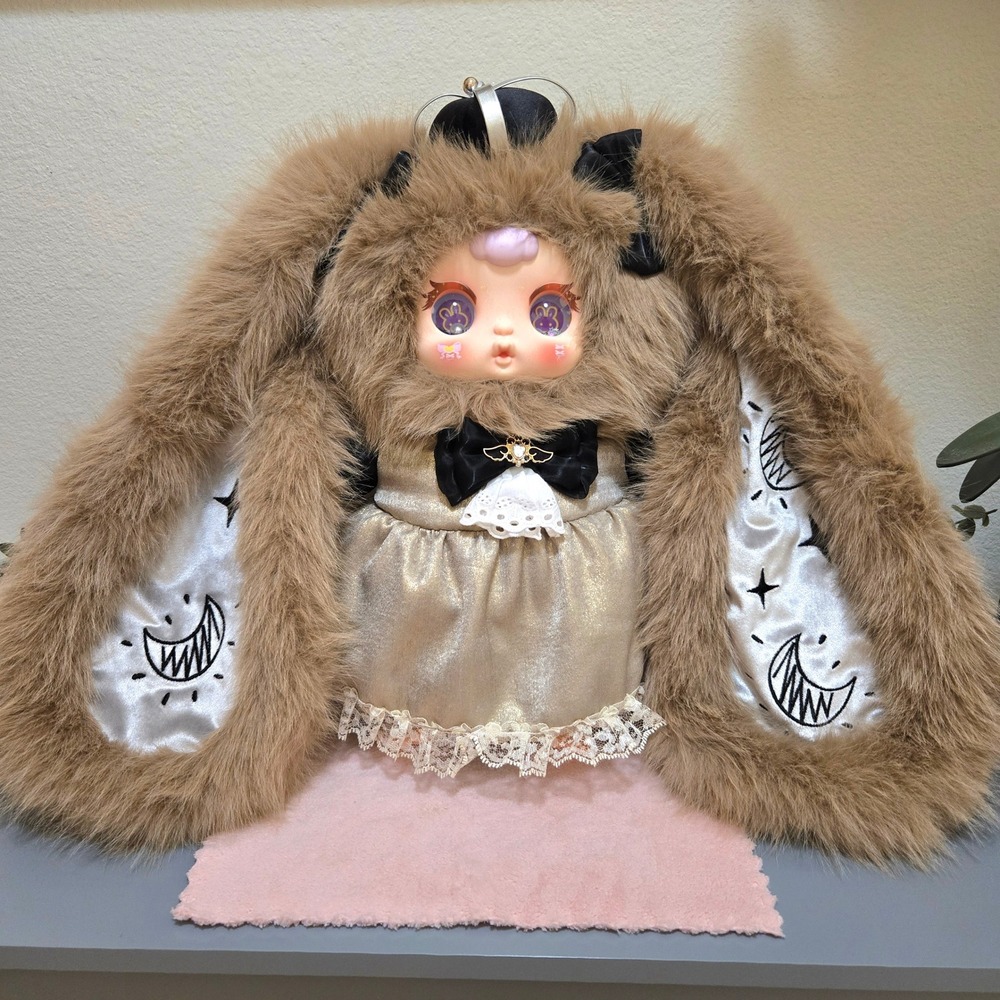 MM Sugar Baby 400% Sweet Dream Kingdom SECRET Dark Queen Bunny Plush No Box/Card